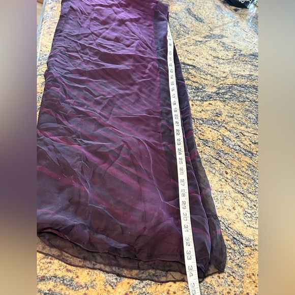 90’s Heidi Weisel silk high waisted wide leg pants - Picture 8 of 12